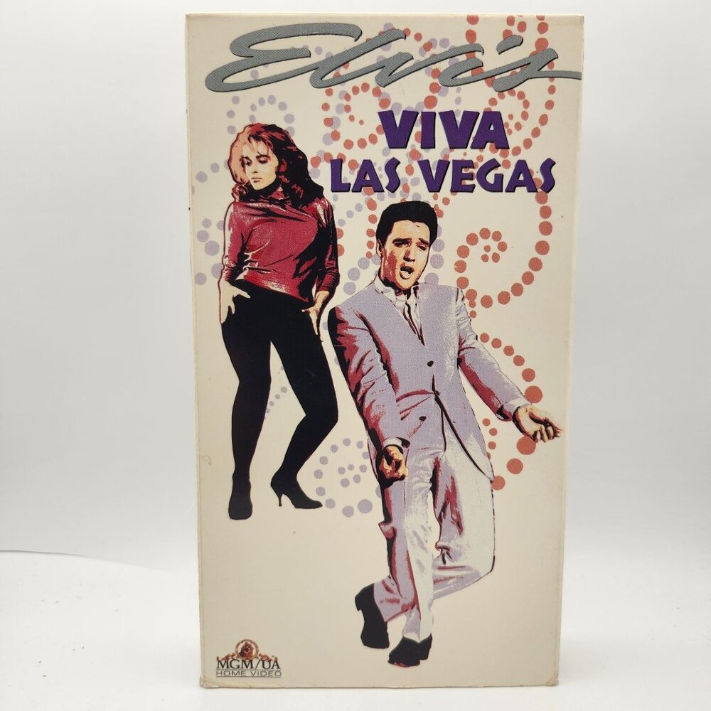 Elvis Presley Viva Las Vegas 1963 VHS 1992 MGM UA Home Video Ann Margret